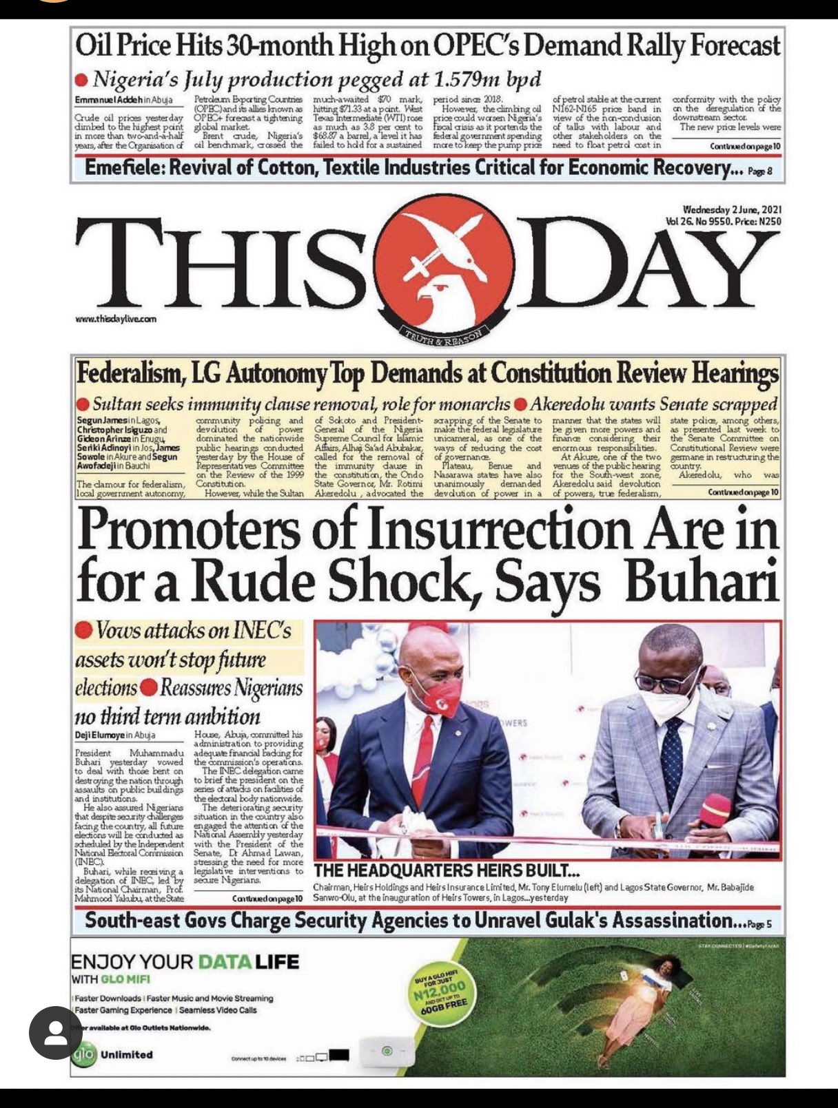 Nijajournal Wednesday 2 June Newspaper Headlines News Reviews Business Headlines Newsupdate Newspaper Nijajournal T Co Braibkoki9 Twitter