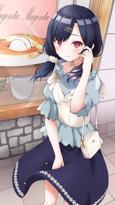 おでこちょっと出しててかわいい 