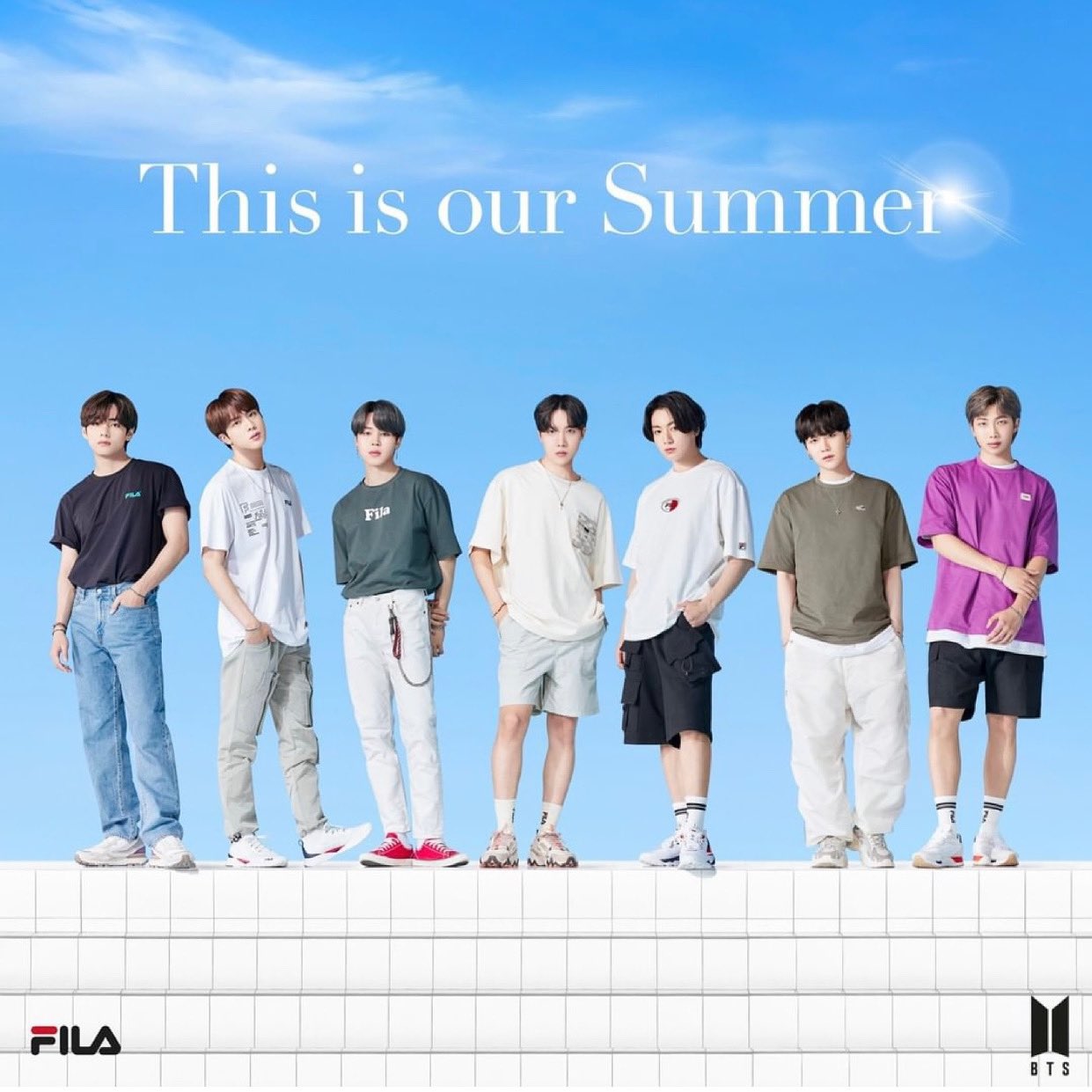 ANO SAYO on X BTS x FILA 2021 Summer Collection available for preorder anosayo shoppingservice bts btsarmy rm jin suga jhope jimin v jungkook fila filabts https t lSeDxtW58X X