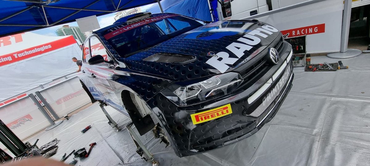 The beast is ready to be unleashed for #RallySardegna. Like it? 🤤❓

Siin ta on - valmis ralliks! Kuidas meeldib? 🤤❓

——————
#Rautio #GustafTallinn #Hansavest #KaurMotorsport #RalliRahvas #RallySardegna #RallyItaly #WRC3 #WRC #WRCLive #VolkswagenMotorsport