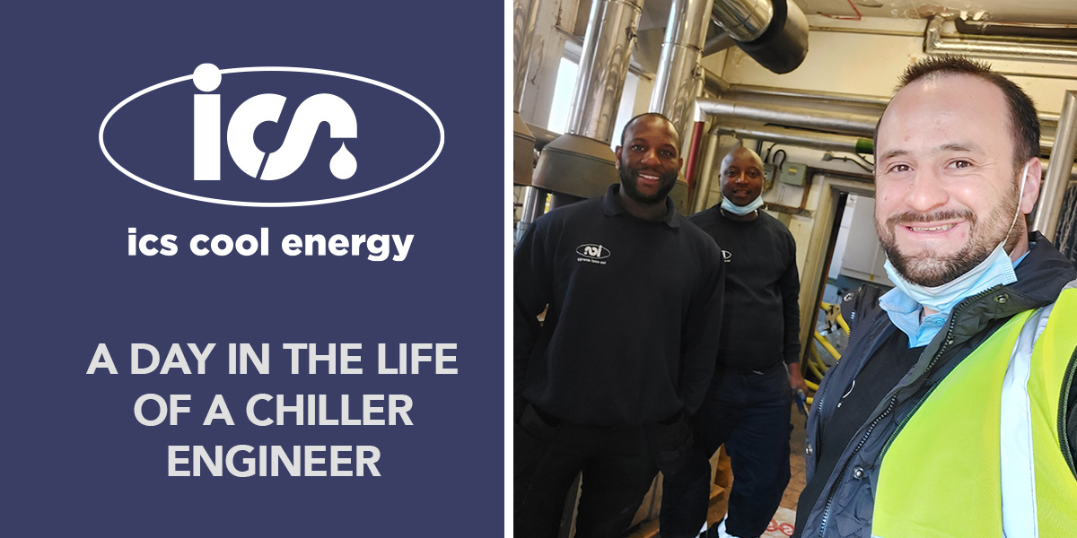 A day in the life of a chiller engineer at ICS Cool Energy icscoolenergy.com/about/chiller-… #chiller #engineer #chillerhire #temperaturecontrol #specialists #chillerservice #chillerengineers #keepingindustryrunning