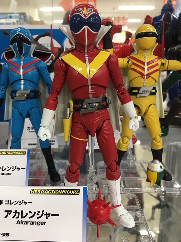 Evolution TOY 秘密戦隊ゴレンジャー フィギュア アオレンジャー&キ