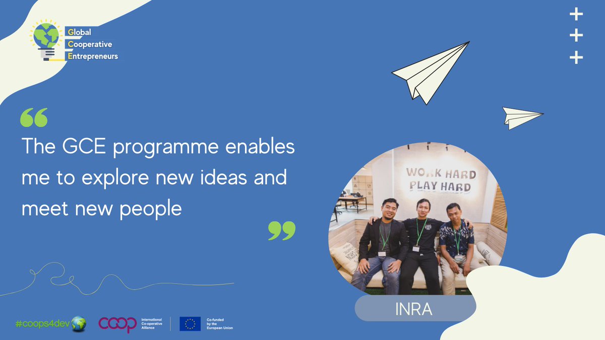 icacoop's tweet photo. Inra and his colleagues of the banking platform #coop @kodiindonesia are helping #cooperatives in #Indonesia to move into the digital age 0⃣1⃣

Read this #GCEcoops story about #startups, digital innovation and love for #coops!
👉https://t.co/a2sK24VOc3

#coops4dev🌍 #coopyouth https://t.co/mFvOwNv8yd