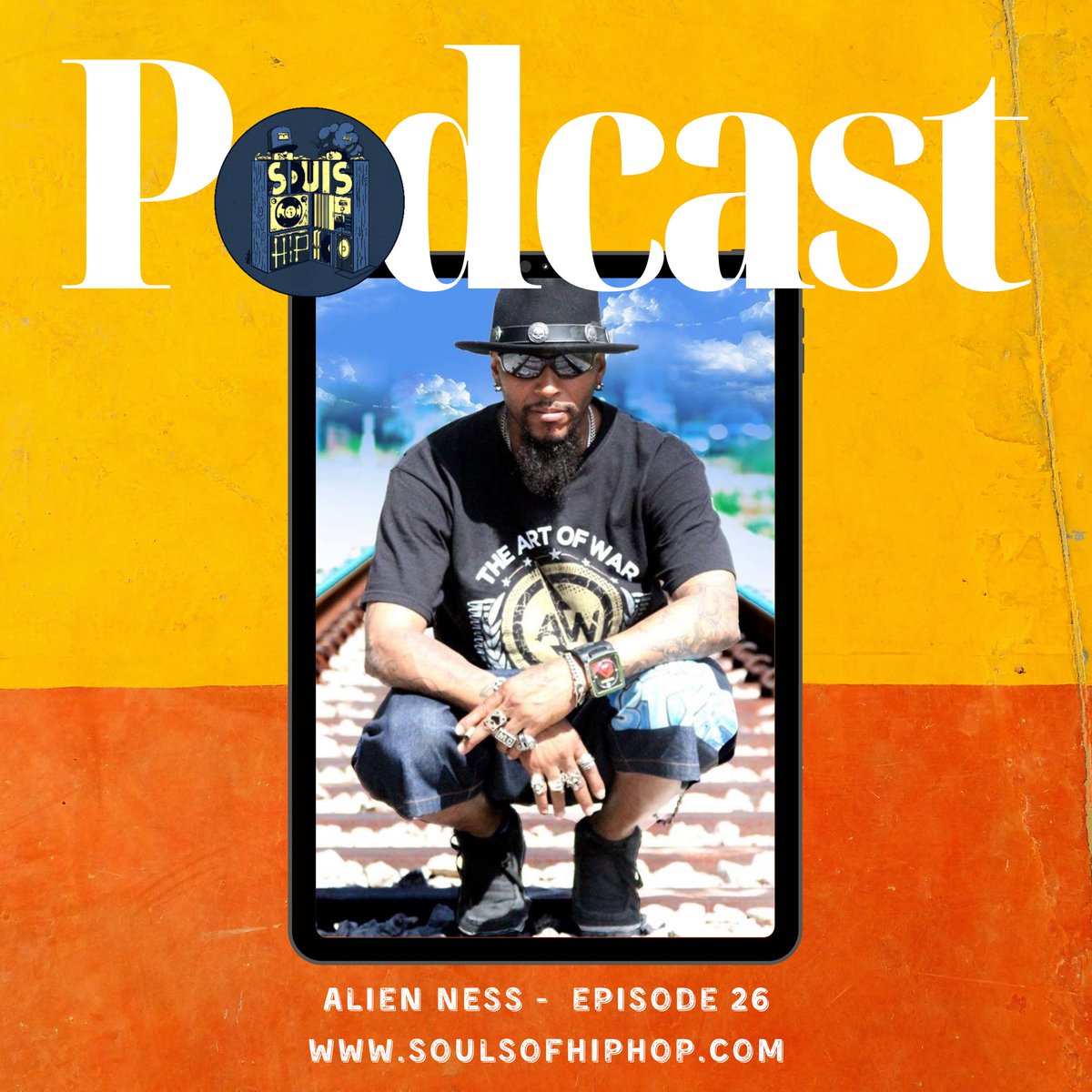 Souls0fHipHop's tweet photo. In our latest episode with talk to @NessFour about growing up in the Bronx, his book “the art of battle”, unity as a crew, and much more.
Check out the full interview at https://t.co/TYzrot4dgI
#alienness #bronxhiphop #mzk #soulsofhiphop #hiphoppodcast #hiphop
🎶 by @TakiBrano https://t.co/lyqJ6Yjynz