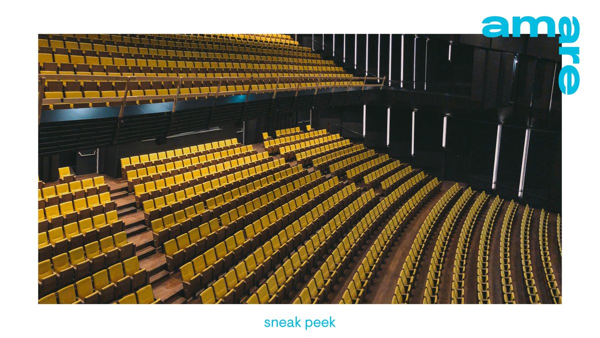 Het Danstheater in Amare krijgt steeds meer vorm! 👏 Zit of sta jij hier binnenkort ook te klappen na een dansvoorstelling? Spiek mee in de zalen op amare.nl/neem-een-kijkje. Foto: Arno Wijnberg