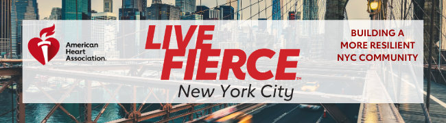 Closing activities of our four month #LiveFierceNYC with @AHANewYorkCity - Pearls on how to STAY resilient: a) Take care of yourself; b) Don't go it alone; c)  Practice... Lots of resources here: easternstates.heart.org/livefiercenyc4/