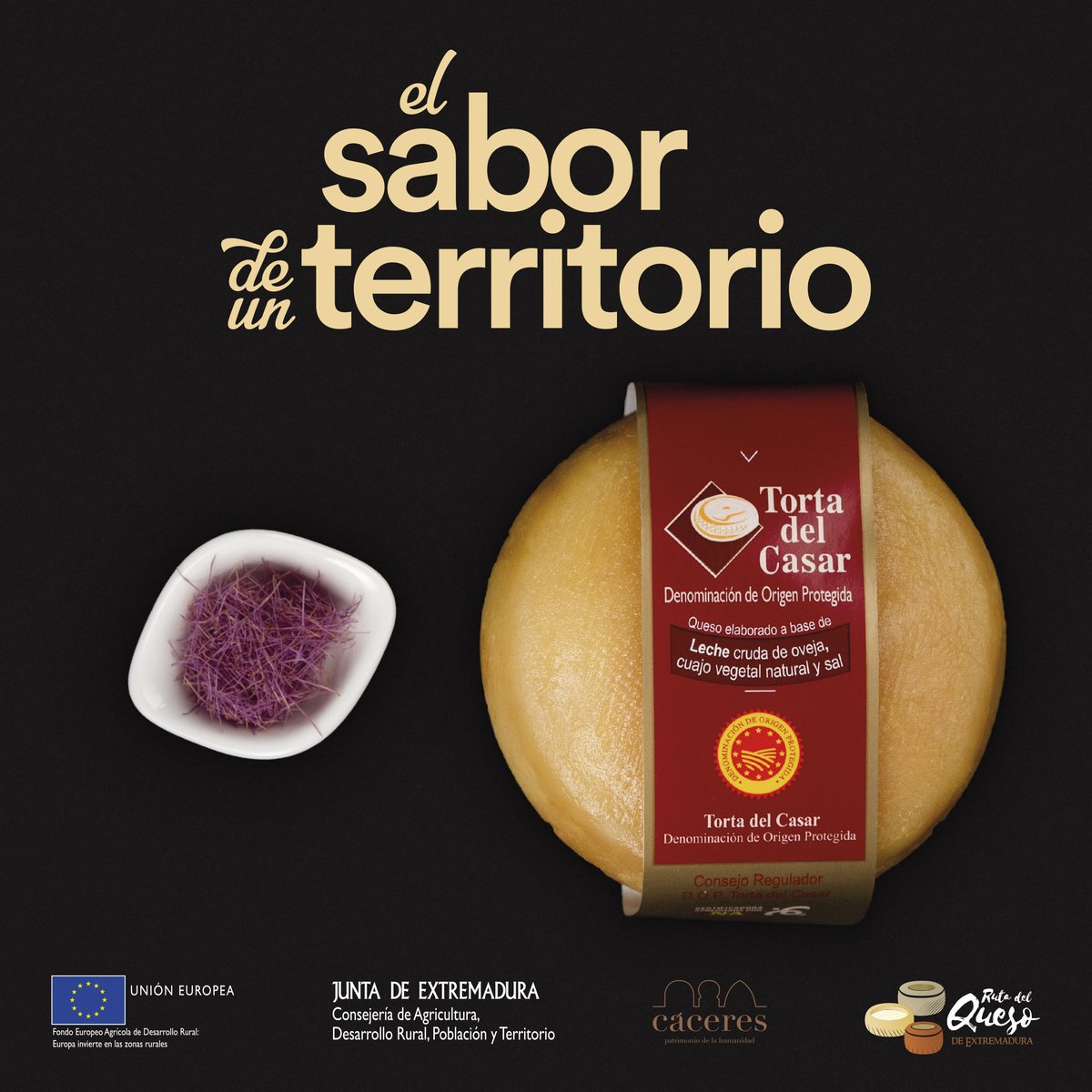 tortacasar's tweet photo. #TortadelCasar DOP El sabor de un Territorio 
Hasta el 31 de julio en 15 hoteles singulares de Extremadura podrás disfrutar de actividades y deliciosos platos con Torta del Casar 
Más info: https://t.co/v8JLwEkWkn
¡Qué no te lo cuenten ! 
#elsabordeunterritorio #extremadura https://t.co/PMIYvBCDW0