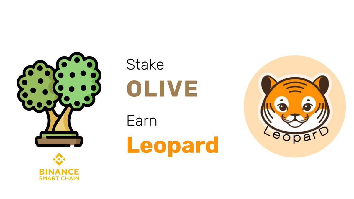 Leopardbsc's tweet photo. We gladly introduce our first pathnership with @OliveCashBsc.

Coming soon on https://t.co/oIHLoSzmqz 🔥

Shill our mightyness!
#leopard #leopardbsc #Leopardtoken #bsc #NFTs #CMC #cryptocurrency https://t.co/qEgOe4AMrE