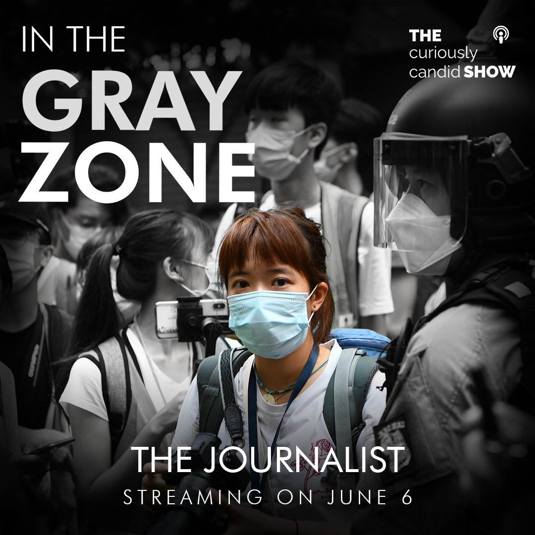 strifeasia's tweet photo. .@leungjasminee is scared of the NatSec Law, but she canβt let it show in her work. She tries to make a distinction between her identity as a journalist and as a Hong Konger. Even an expression of fear could be seen as political, biased. #InTheGrayZone: The Journalist drops 06.06 https://t.co/7WoNsLhoDu