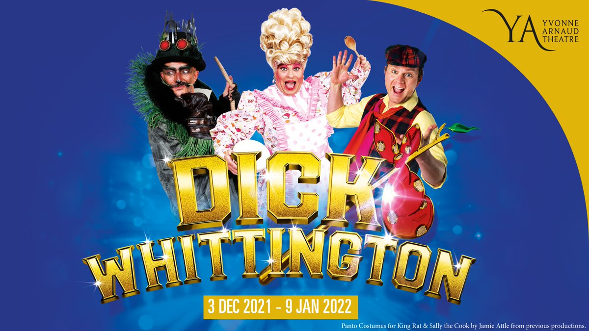 We're thrilled to announce that <a href="/KitHHarvey/">Kit Hesketh-Harvey</a>, <a href="/PGcomms/">Peter Gordon</a> and <a href="/JamesMerry17/">James Merry</a> will star in this year’s fun-filled family pantomime, Dick Whittington!

Join us for a pussycat and rat-packed panto party!

Book Now: yvonne-arnaud.co.uk/whats-on/panto…

#Panto #CastAnnouncement #Pantomime #Guildford