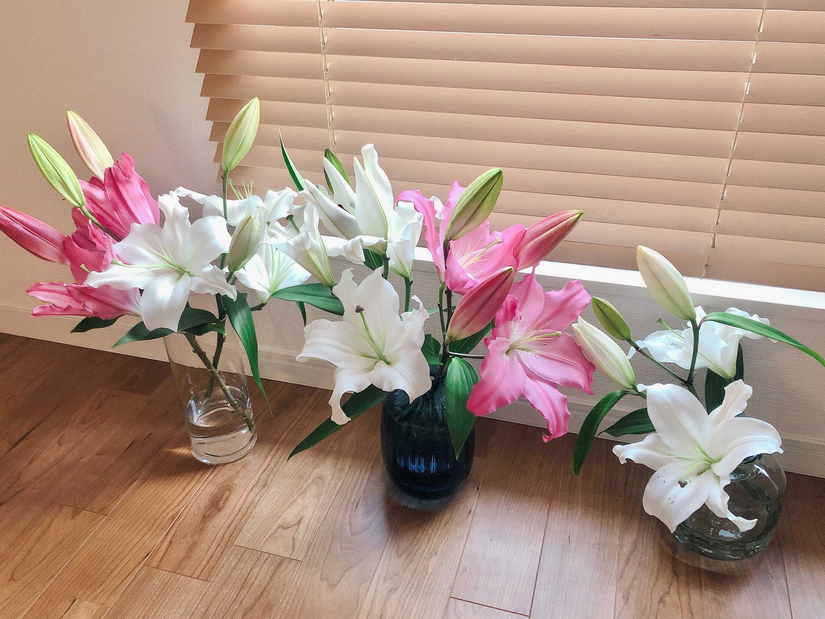 花キューピット I879 Com 公式 6月の誕生花はユリ 世代や国境を越えて 非常に多くの方から愛される花です ユリの花言葉は 純潔 威厳 無垢 ユリの花びらは開くととても広がるため 大きめの花瓶に生けると安定します T Co