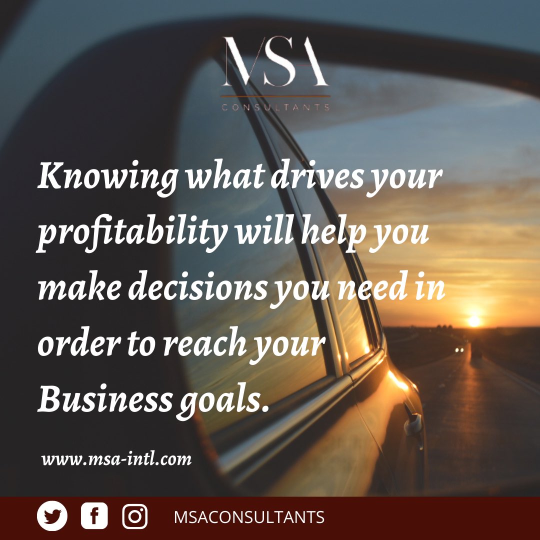 MSA_Consultants's tweet image. What drives your Profitability?

Send us a Dm or visit our website for more questions or information.

msa-intl.com

#msaconsulting #msa #accounting #auditing #consulting #tax #finance #financialstatement #account #virtualaccountants #decisions  #businessgoals