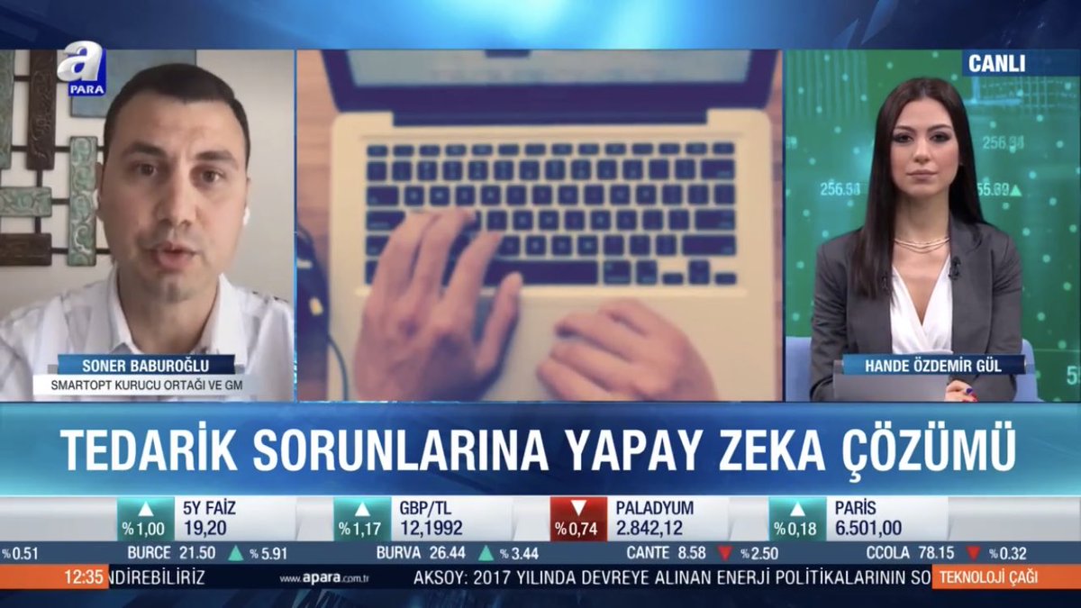 Ağ Yatırımlarımızdan @SmartOpt_ Kurucu Ortağı Soner Babüroğlu @apara_tv Kobi Platformu programı canlı yayınında @handeozdmr ‘in konuğu.
sabah.com.tr/apara/canli-ya…