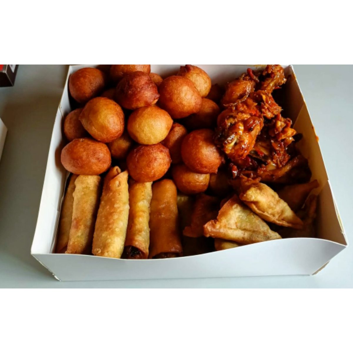 Yesterday's Deliveries 
Yummy Smallchops 😋 
We are just a dm away. Place your orders
Please RT and Follow my business #AbujaTwitterCommunity
#abuja #abujawives #abujamoms #abujaladies #abujabiggirls