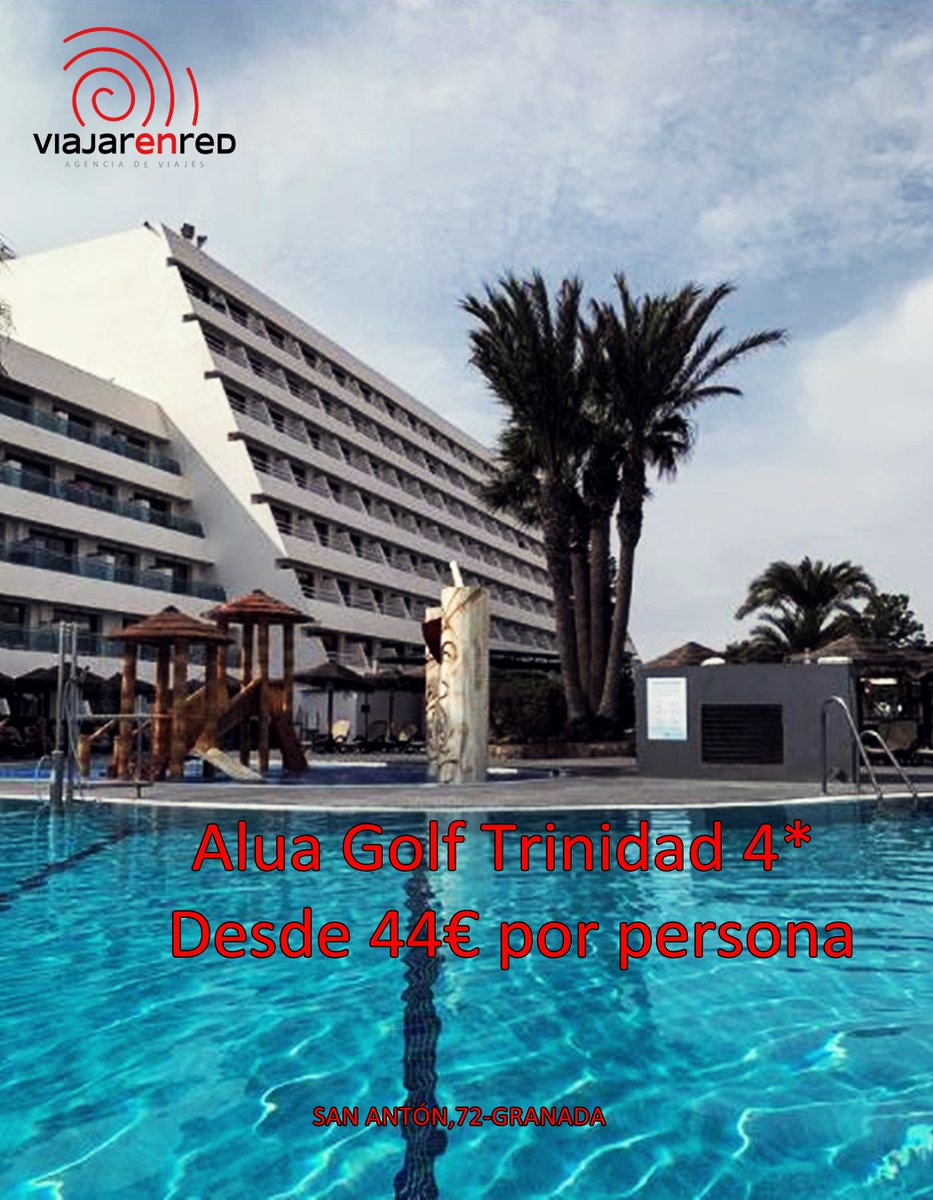 Hotel en Roquetas de Mar, Almería Alua Golf Trinidad- Nueva incorporación AMResorts****
Obtenga ahora magníficos descuentos para sus vacaciones de verano.Cancelación gratis, precios especiales y descuento extra. TF 644020148
#reservaanticipada #playasverano  #especialvacaciones