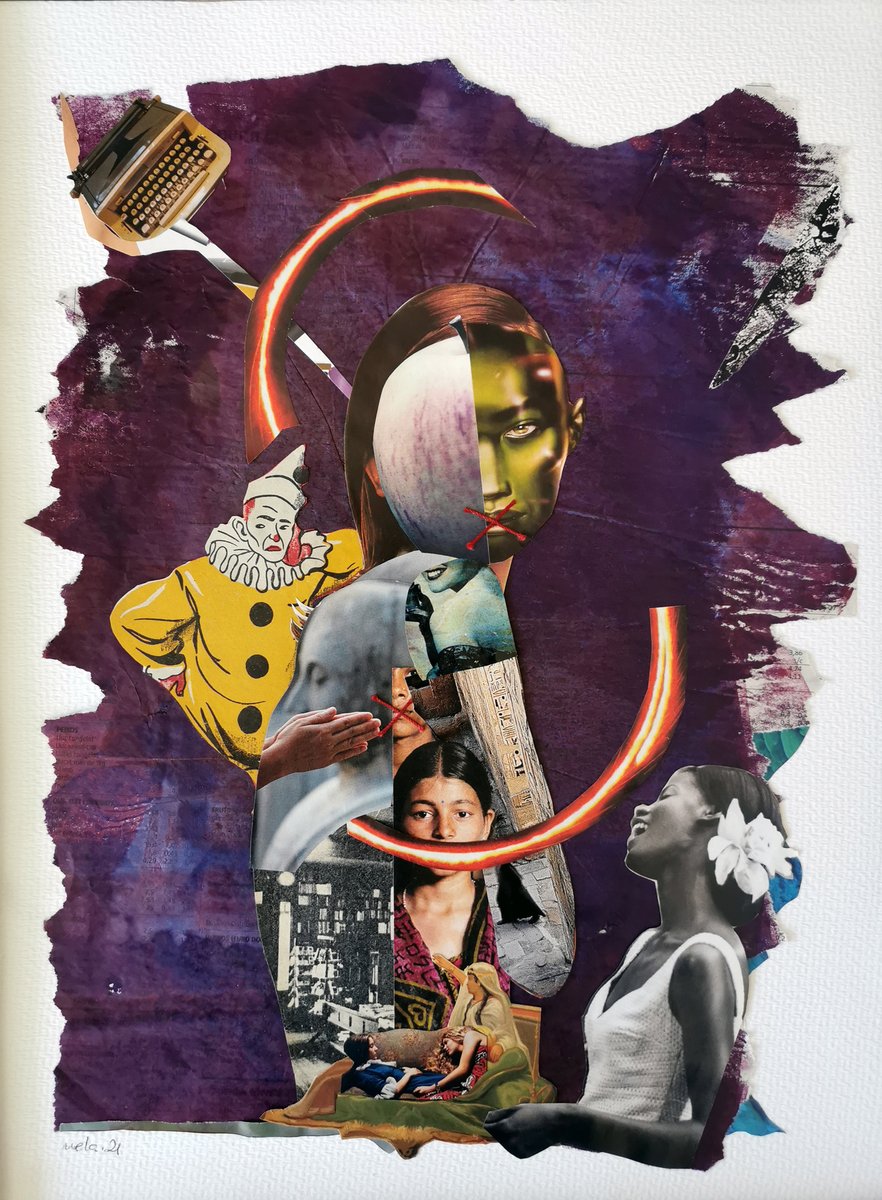 Amb la nostra veu. Collage per denunciar el menyspreu, ridiculització i invisibilització de la veu (discurs públic) de les dones. @vidapervida <a href="/maumonleon/">Mau Monleón Pradas</a> <a href="/AngelsGregori/">Àngels Gregori</a> <a href="/amparozacares68/">Maria Amparo</a> <a href="/AmparoPanadero/">Amparo Panadero</a> @Sam_Gallastegui @celestegarrido_ <a href="/Graciajt/">Gràcia Jiménez</a>