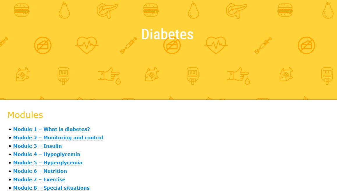 Check out the DIABETES MODULES of the e-learning platform. They are all available in 4 languages (EN, PT, ES, FR). Learn more about this chronic disease 😉
tichron.eu/?page_id=884