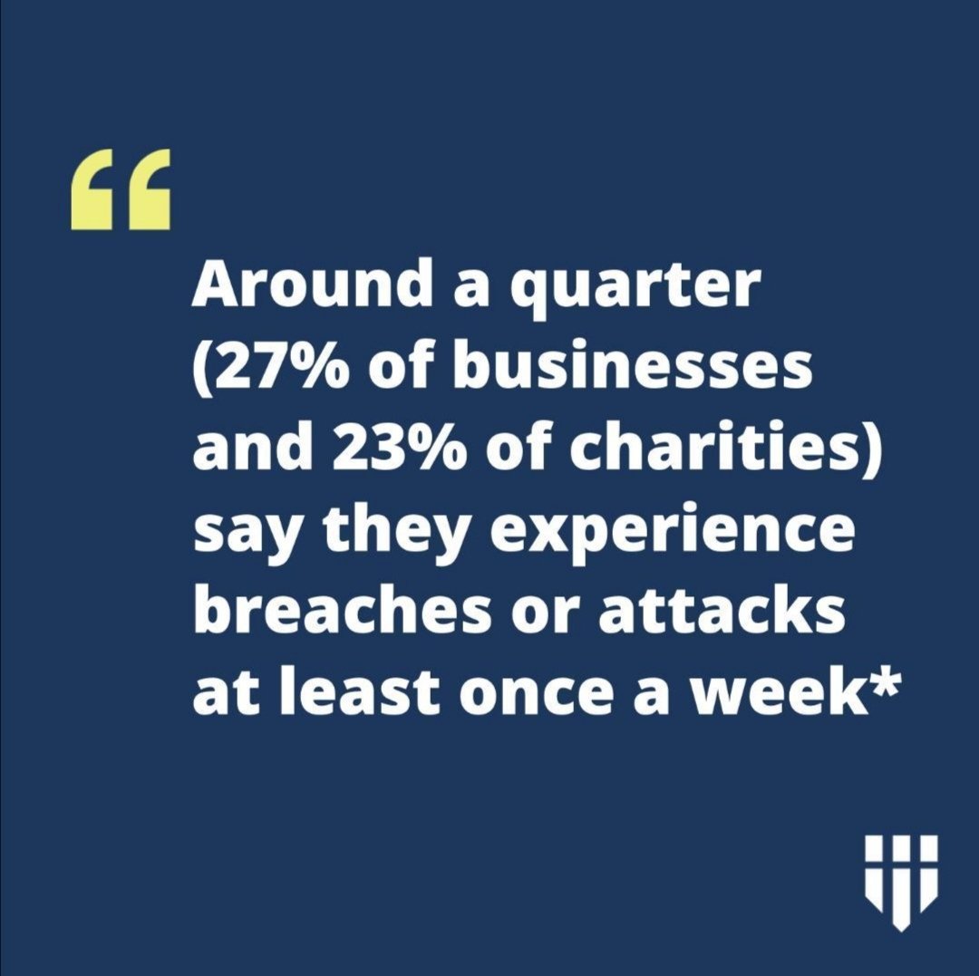 Businesses and charities need to be vigilant now more than ever. gov.uk/government/sta…
#cyberawareness #cyberstats #thepeopleslawfirm #solicitoruk #lawfirmuk