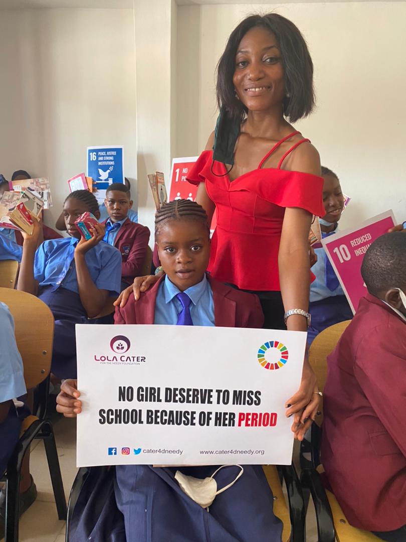 PDICHng's tweet photo. As part of the activities to mark #MenstrualHygieneDay 2021, @PDICHng &amp; @Cater4dNeedy visited Glory International school Karu, Abuja to educate the students (boys and girls) on Menstrual Health and Hygiene and Sexual &amp; Gender Based Violence.
#ItsTimeForAction 
#wednesdaythought https://t.co/JYtfe43OBC