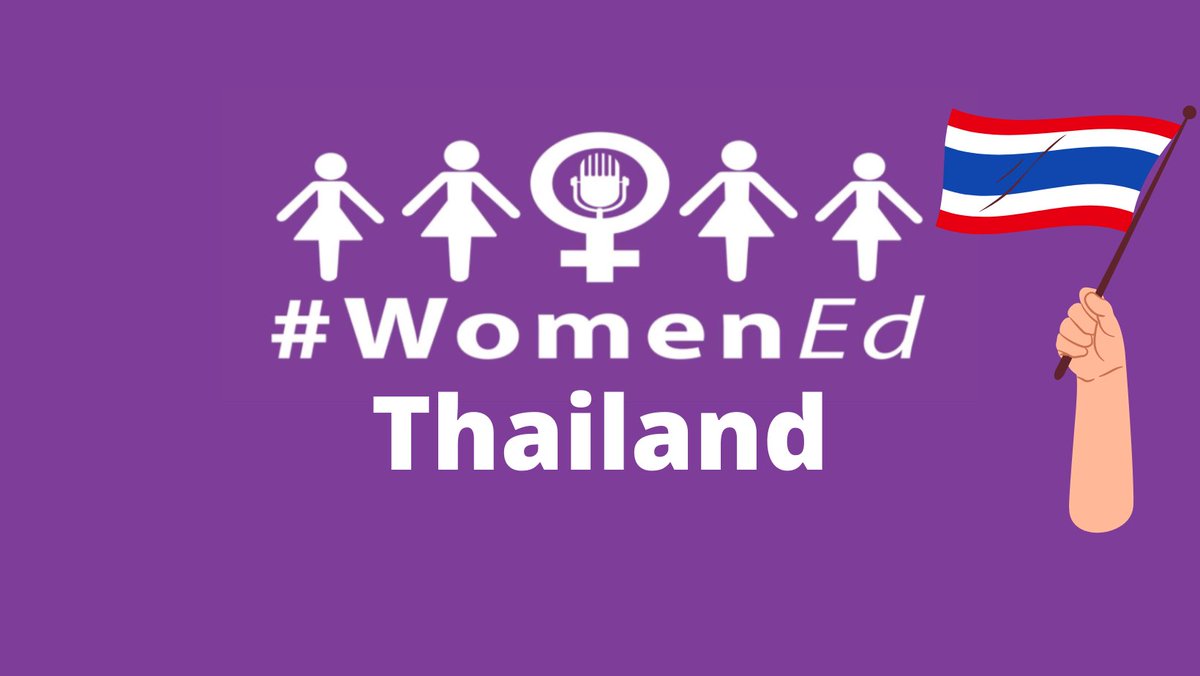 <a href="/WomenEdTh/">WomenEd Thailand</a> is getting underway. You can also join the Facebook group. #WomenEd #Thailand #leadership #womenineducation #10percentbraver facebook.com/groups/1793243…