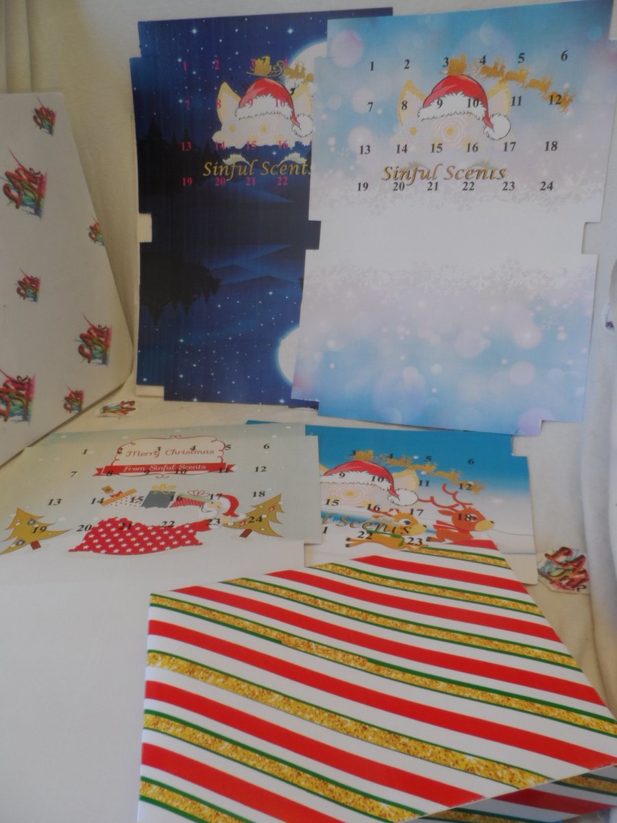 LAInkPrintingS1's tweet photo. #christmasadvent getting ready for Christmas early? we are also developing plastic free advents too so watch this space #christmas #meltadvent #sweetadvent #bathbombadvent #MHHHSBD https://t.co/XKX6CaaoLq