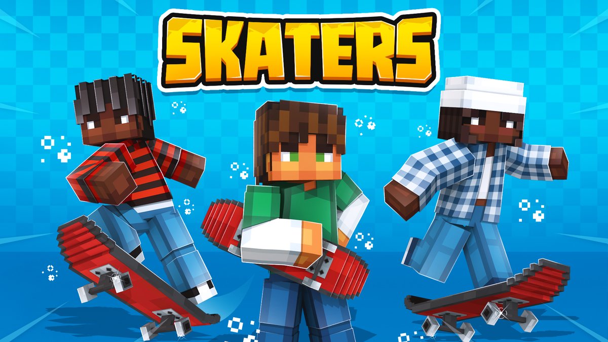 Skaters is available at the #Minecraft Marketplace now, make sure to check it out!🛹

🛒 Get it here: marketplace.minecraft.net/en-us/pdp?id=5…