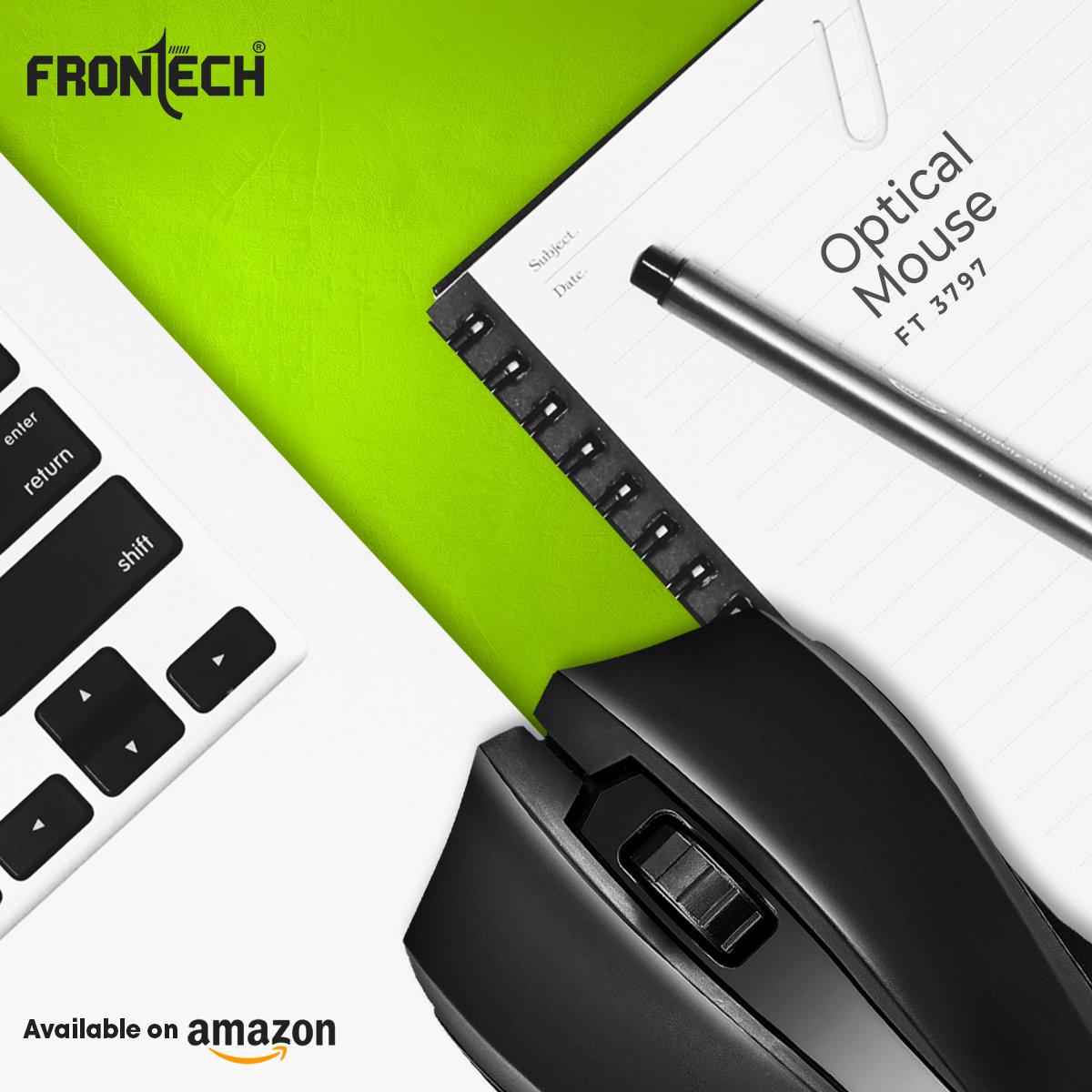 Frontechonline's tweet photo. Make working from home easy with our light and compact optical mouse.
Available on Amazon @ https://t.co/zZvLsQygD6
#Mouse #Frontech #FrontechAndLife #FrontechIndia #WFH #WorkFromHomeEssentials https://t.co/kQIUGGHP5M