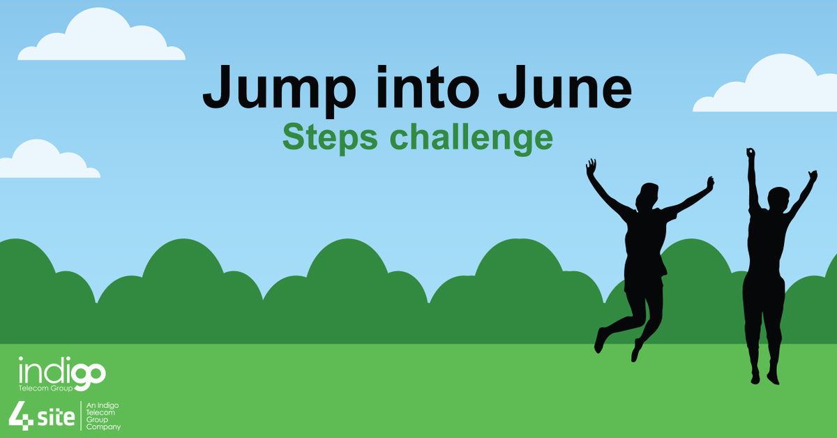 4siteHQ's tweet photo. Yesterday we launched our "Jump into June" steps challenge. Now that the weather is improving we have even more staff signing up to keep active, share photos and their daily achievements. 

#StepsChallenge https://t.co/buziS0iwhq