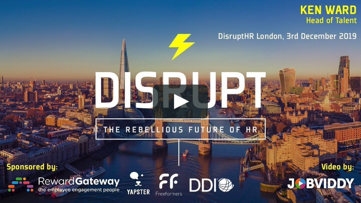 #Recruitment Isn’t Broken!  😮
Brilliant talk from Ken Ward (wear a  🎧)

 #humanresources #hr #DisruptHRLon #Disrupthr
bit.ly/2FfFDtD