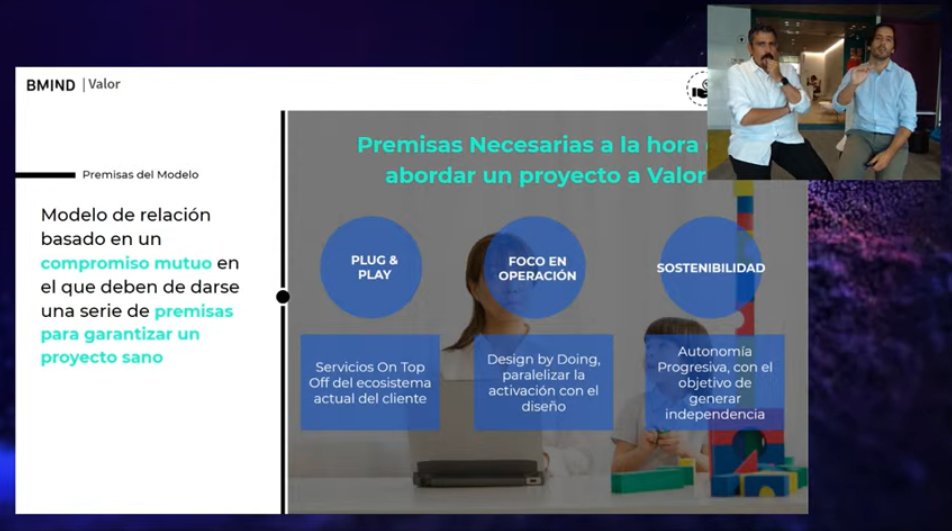Redibujamos el modelo de valor. El objetivo es definir un modelo de colaboración que permita amplificar las capacidades de manera sostenible #BReady2021