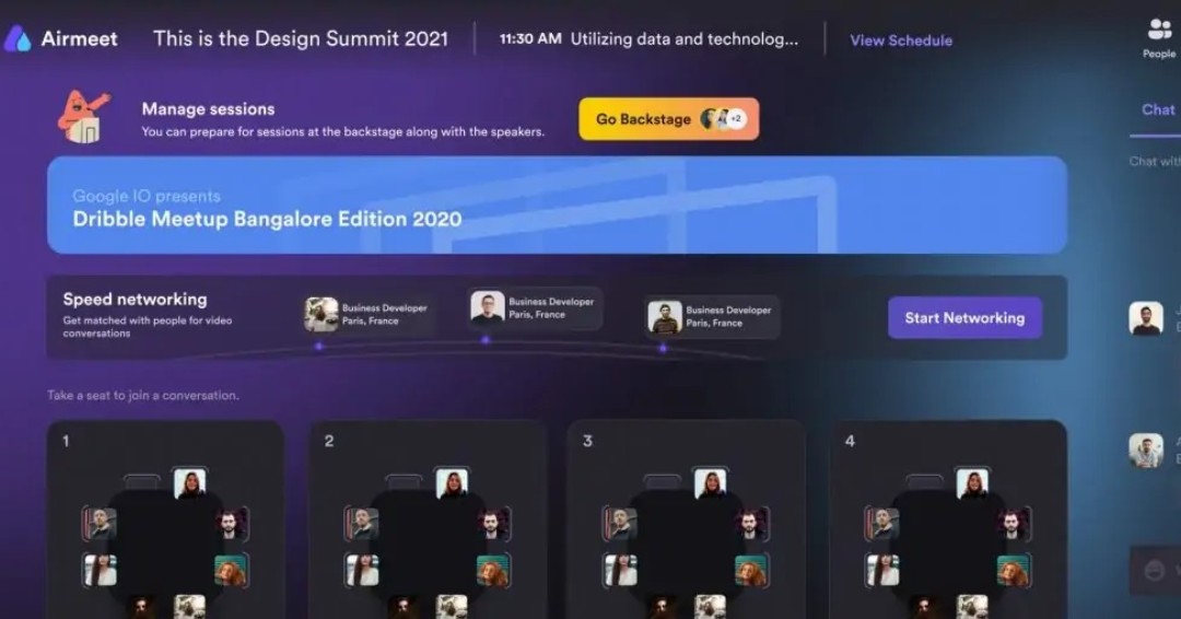 EventBoxProd's tweet image. Airmeet are rolling out a new Meetup format on the virtual platform.  Check it out ow.ly/Glqj50F0VO1
.
@airmeet #eventprofs #virtual #
