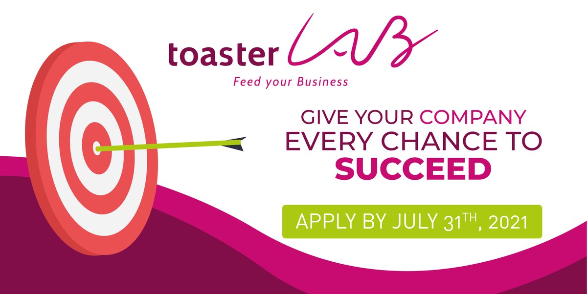 🚀 Here we go again! 🚀 #AgriFood #Startup, our new call is now open! Apply before July 31st  to join us in our next cohort! Go to toasterlab.vitagora.com/apply/?src=Twi…  #LetsGo 💪
