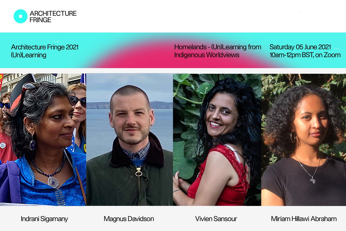 Scotland, India, &amp; Palestine

What can we (un)learn from indigenous land stewardship to understand how we might develop holistic strategies for land use and care in the 21st Century?

Join us on Saturday, 10am-12pm🌈

BROWSE tinyurl.com/ftj85w6p
BOOK tinyurl.com/ybk7y4uf