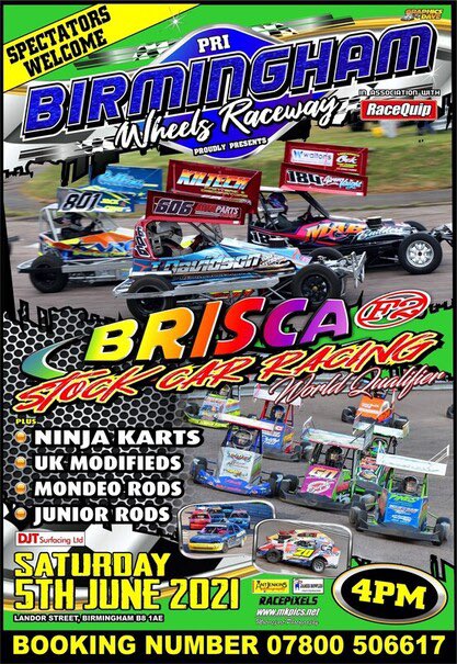 PRIWheels's tweet photo. We have some great meetings coming your way over the next few weeks! 

Tickets for 5th &amp; 12th June are NOW ON SALE on our online ticket shop! 

The other 2 events tickets will be going on sale from 6:00pm tonight!

#PRI #Birminghamwheels #OvalRacing https://t.co/8hG2eFqnIE