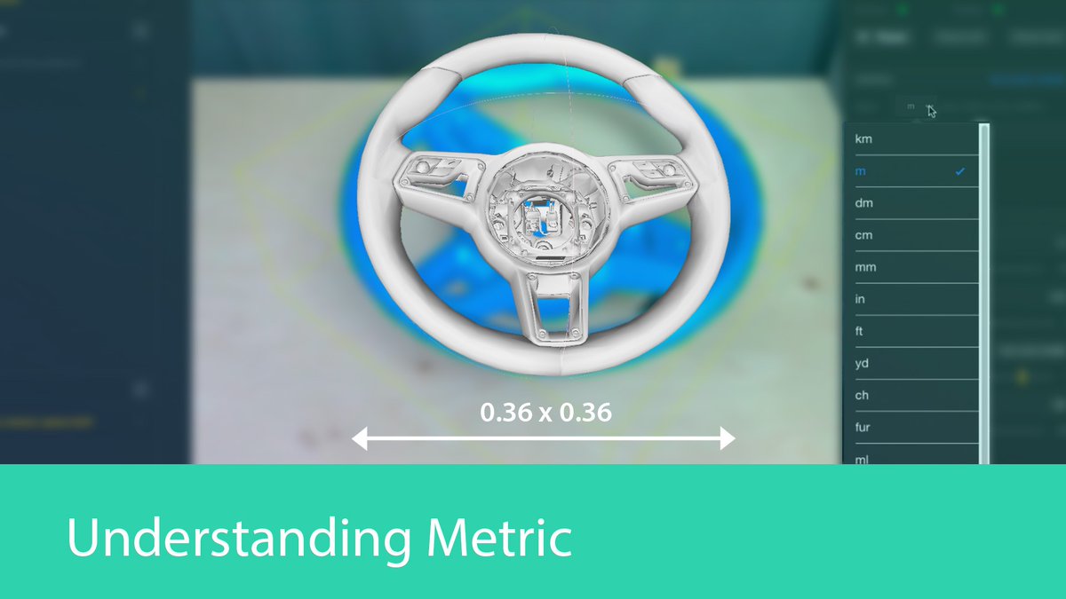 visionlib's tweet image. Getting metric & scaling of 3D models right, is essential for good tracking results. That’s why we’ve made a new YouTube tutorial, which helps understand the metric parameter and how to set it accordingly for #VisionLib's #modeltracking.
Watch it here: youtube.com/watch?v=XKemFa…