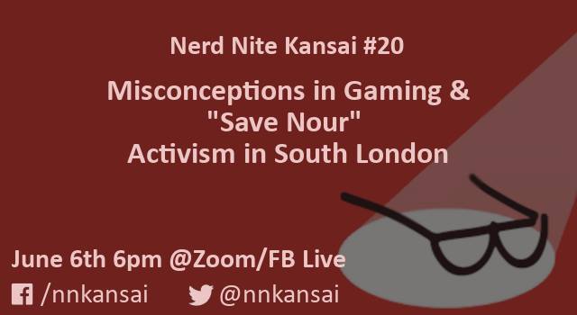 nnkansai's tweet photo. Are you ready for Nerd Nite Kansai #20 tomorrow? We've got @PushDustIn talking about #SuperSmashBros and the political activism of @save_nour you can see it live on our FB page or join us on Zoom!
https://t.co/L3umU9P3bM
https://t.co/uudkqvSflr
#smashbros #brixton #nnk #nerdnite https://t.co/kM19cLD3LO
