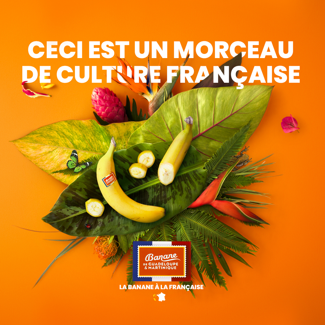 BrainsonicParis's tweet photo. “Même jaunes, nos bananes restent vertes”, la Banane à la française c’est ça ! Découvrez la nouvelle campagne de communication 360 que nous avons imaginé pour @LaBananeDurable 🍌 

➡️https://t.co/wZxzTEVWBo 

#Bananefrançaise #communication360 #foodmarketing https://t.co/MppvNaodHY