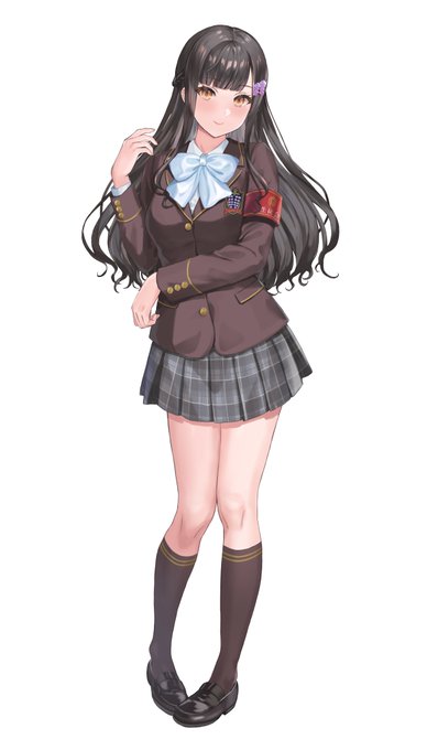 オナニー大好き生徒会長、藤白咲夜ちゃん設定画 https://t.co/4QdV9FgiBO 