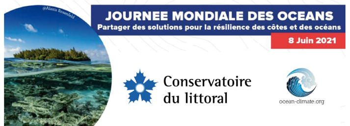 #Agenda 8 juin 2021 : Journée Mondiale des Océans #WorldOceanDay Participez au webinaire : "Partageons des solutions pour la résilience des côtes et de l’océan !" Programme et inscriptions : ▶️sauvonsleau.fr/jcms/e_25275/j…