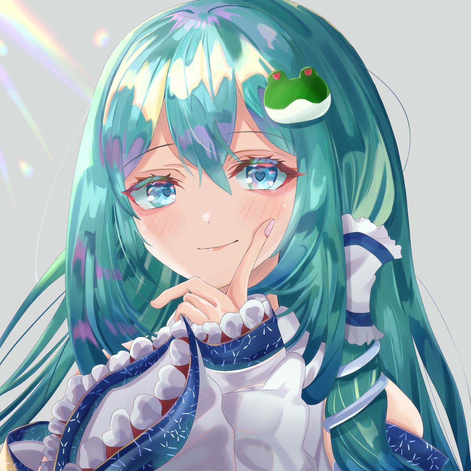 تويتر 蜈蚣制作グループ イラストレーター على تويتر 地雷気味な早苗ちゃんアイコン 東方project 東風谷早苗 イラスト T Co Yb8nt38nsd