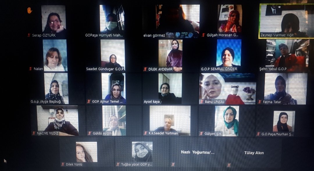 akkadingop's tweet photo. Başkanımız @Zeynepvurmaz başkanlığında Mahalle Başkanları Toplantımızı video konferans yöntemi 
ile gerçekleştirdik 
#GüçlüKadınGüçlüTürkiye https://t.co/KdrEm0Atpd