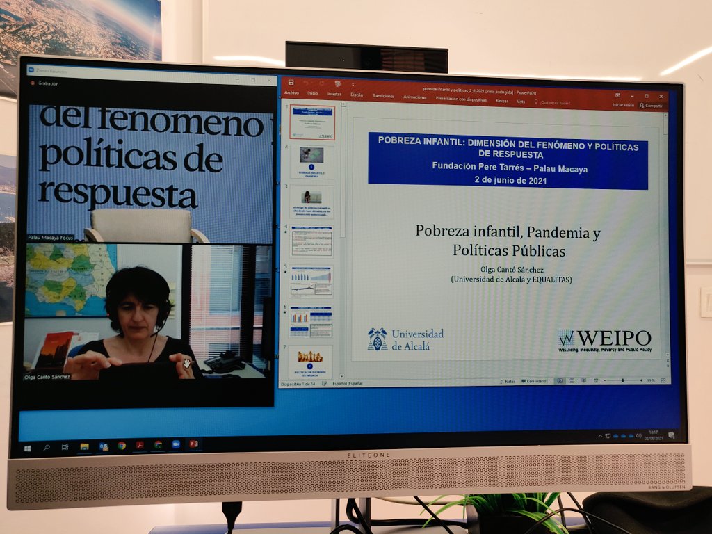 Empezamos ahora en el #palaumacaya con la Fundació Pere Tarres a hablar de Pobreza infantil, Pandemia y Políticas publicas...👇👇👇👇👇👇👇