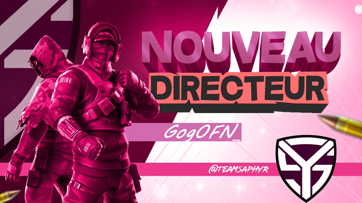 TeamSaphyr's tweet photo. Il est temps d'annoncer une nouvelle arrivée ! 🥳

🎓 Nous souhaitons la bienvenue à notre directeur esport @Gog0FN_ !

Bienvenue à toi et maintenant au travail ! 🔥

#SaphyrStrength https://t.co/27mMDvEUuG