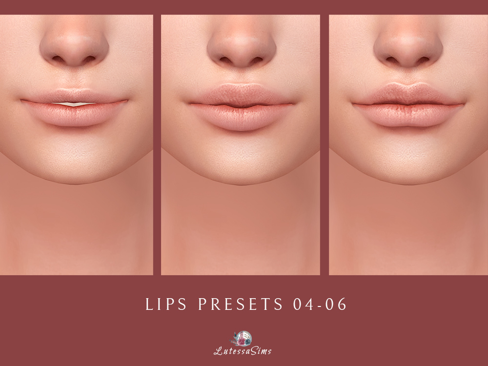 New lip presets for female Download: lutessasims.com/2021/06/lips-p…