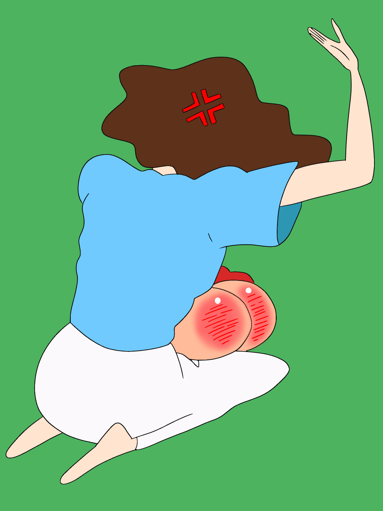 クレヨンしんちゃん イラスト おしり