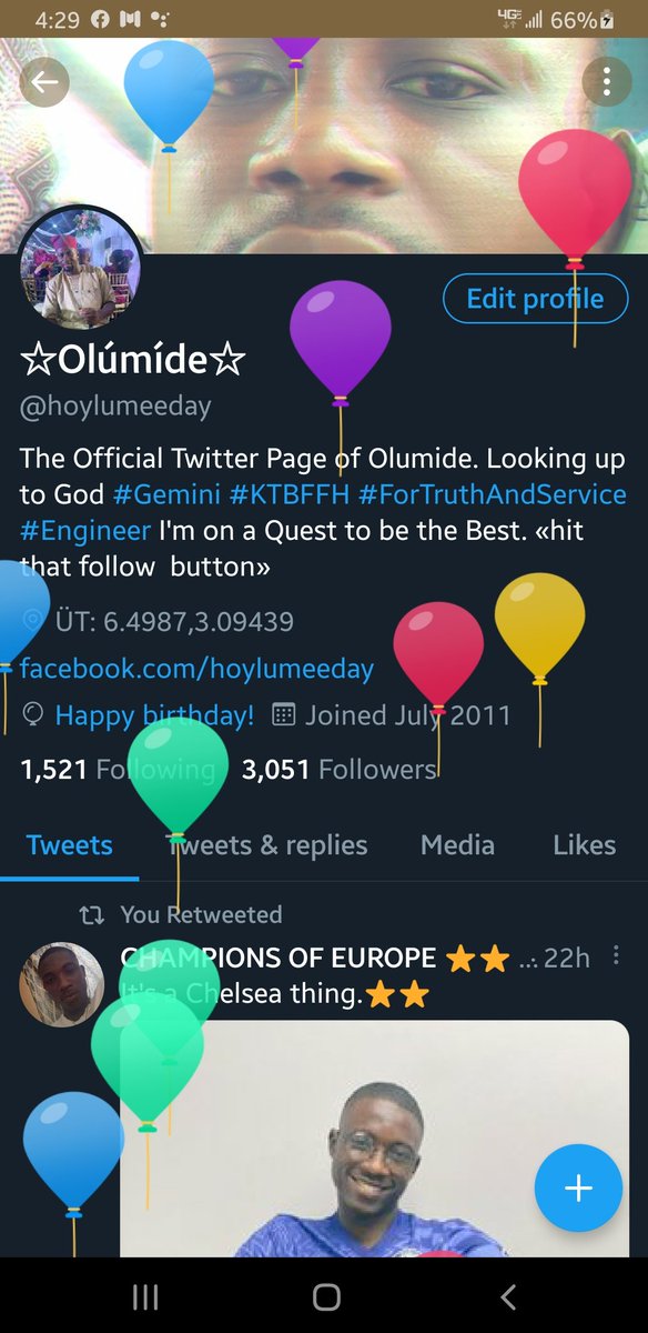 hoylumeeday's tweet photo. Got balloons today🎈🎉🎊🎁
Cheers to many more prosperous years on earth 🥂 https://t.co/WWJ0CsH4YU