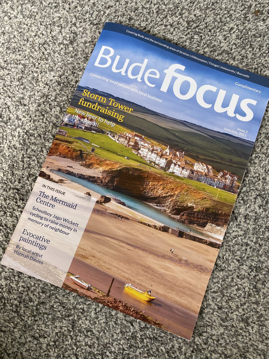 AtlanticRestNBG's tweet photo. A lovely new free magazine for Bude - delivered straight to your door. 

Check it out @BudeFocus 
#AtlanticRest #Penlow #DidYouKnowAboutUs #LocalAdvertising #SupportLocal #YouHaveOptions #Natural Burial #AshesBurial #GreenBurial #Bude #NorthCornwall #NorthDevon #TabooSubjects https://t.co/GbVioF9hk3