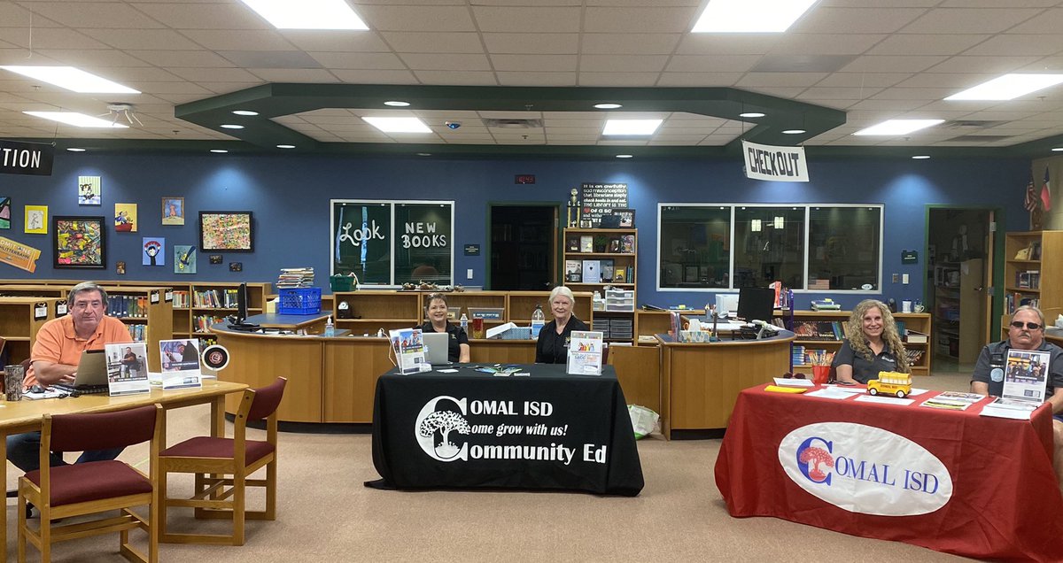 Comal ISD job fair is at Startzville Elementary today until 1 pm. Come join our team. <a href="/Supt_comalisd/">Andrew</a> <a href="/cisdnews/">Comal ISD</a>