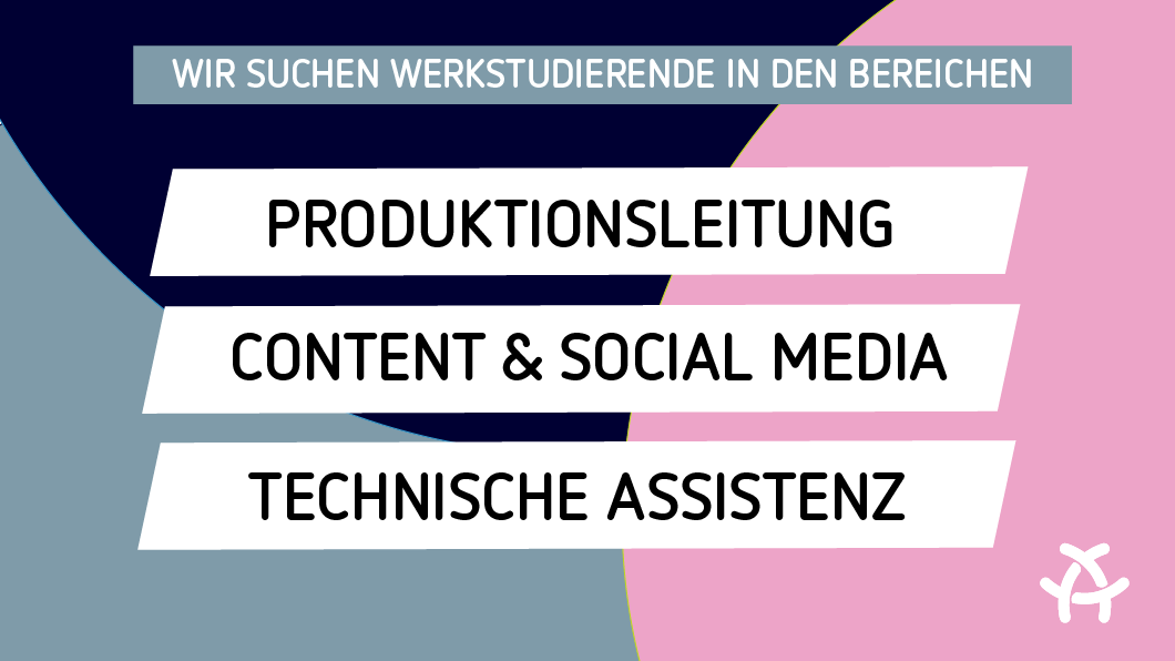 ALEX_berlin_de's tweet photo. Du möchtest TV-Produktionen koordinieren, liebst soziale Medien und hast tausend Ideen oder bist ein riesiger Technik-Fan? Wir suchen wieder engagierte Werkstudierende, die Teil der #ALEXCrew werden wollen. Hier gehts zu den #Job- Ausschreibungen: https://t.co/PwInWFlXBJ https://t.co/FiTX2b29wa