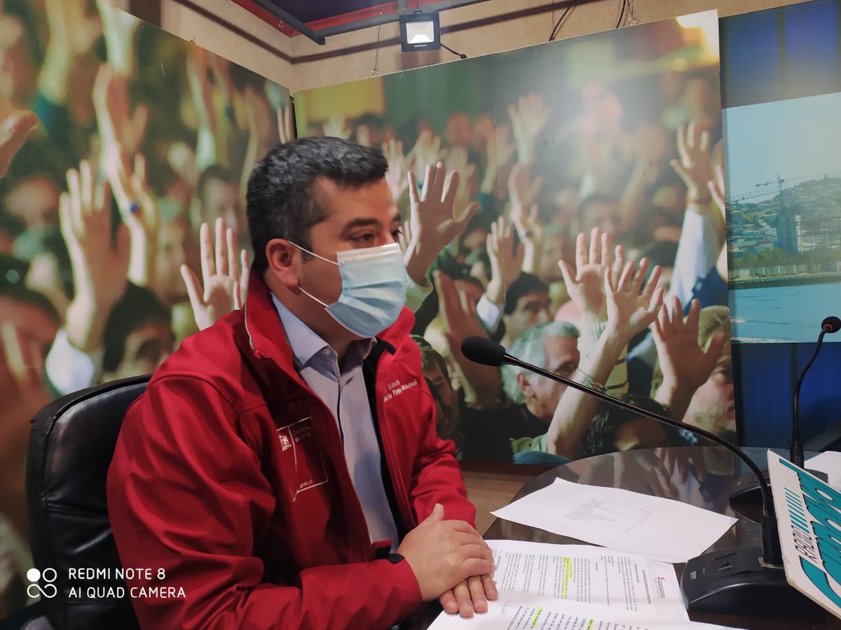 📻Nuestro Vocero <a href="/ignaciopinto/">Ignacio Pinto</a> felicita 🎉 a Radio <a href="/Carnavalfmcqbo/">Radio Carnaval 104.5</a> por adjudicarse el #FondoMedios2021 y conversó sobre los avances y desafíos planteados por el Presidente <a href="/sebastianpinera/">Sebastian Piñera</a> en la #CuentaPública2021